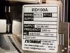 Omega RD101A rating plate label showing model RD101A, RD100A series, supply 100-240 VAC 50/60Hz, made in Japan, Omega Engineering Stamford CT