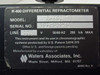 Waters Associates R-401 Differential Refractometer Electronics Unit