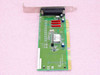 Adaptec AVA-1505AE/AI ISA SCSI controller card – solder side showing PCB traces, Adaptec branding label, and ISA edge connector