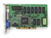 Diamond Stealth 3D 2000 PCI video card — top-side view showing S3 Virge 86C325 GPU chip, DRAM modules, Diamond branding, and VGA connector