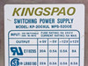 Kingspao KP-200XUL MPS-5200E Vintage AT XT Switching Computer Power Supply