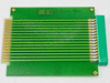 HP 03582-66533 extender card — top side showing HP logo, part number 03582-66533, Rev A marking, and gold-edge connector