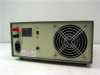 Oriel 68735 Lamp Power Supply – rear panel showing red and black output binding posts, IEC AC inlet, red LED display, toggle switch, and large cooling fan