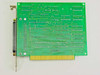Keithley PC6112 DAS-8 ISA data acquisition card — solder/bottom side showing PCB traces and ISA edge connector