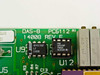 Keithley PC6112 DAS-8 close-up of board label showing '14008 REV F' and PMI OP07DP op-amp chip at U12