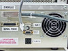 Titertek Zoom rear panel detail showing Z MODULE label, SERIAL RS-232 DB9 connector, AUX 1 port, VALVE INLET, PUMP 5V connector, and cooling fan