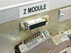 Titertek Zoom Z MODULE connector panel close-up showing DB15 female connector and mating DB15 male connector below it