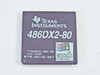 Texas Instruments 486DX2-80 80 Mhz. Bus 40 Mhz P/N TI-486DX2-G80-GA