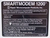 Hayes 6802US External SmartModem 1200 Baud Modem - No AC Adapte