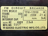 Nikko Electric 8207 MSK32 2 Pole 30A FM Circuit Breaker