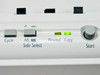 Telex Copyette — close-up of control panel showing Cycle, AB Side Select, Rewind, and Copy indicator LEDs with Start button