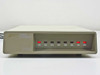 Zoom Data Systems 2400 external modem – straight front panel view showing Zoom Data Systems logo, model 2400 label, and eight red LED status indicators: HS, AA, CD, OH, RD, SD, TR, MR