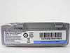 Zebra AT16004-1 7.4V Lithium-Ion Battery Pack — side label view showing part number, voltage rating, and Made for Zebra in Japan marking