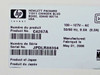 HP LaserJet 8150DN rating label showing product number C4267A, serial number JPDLR88394, 100-127V AC 9.0A, manufactured May 2006, Product of Japan