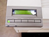 HP LaserJet 5Si MX front control panel — LCD display showing status, On Line, Menus, Items, Select buttons, green Data LED lit