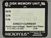 Micropolis 1335 170MB ESDI 5 1/4" Full Hi Internal Hard Drive