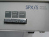 SPX/5 front panel controls: Reset, Default Param (Chan 1), and Channel Activity buttons — close-up
