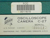 Tektronix C-27 Oscilloscope Camera w/ Polaroid back
