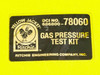 Ritchie 78060 Yellow Jacket Gas Pressure Test Kit, DCI 686800