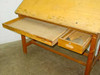Oak 60 x 38 x 38 Vintage Drafting Table 38 x 60 Top