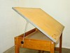 Oak 60 x 38 x 38 Vintage Drafting Table 38 x 60 Top