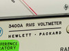HP 3400A RMS Volt Meter .001 to 300 Volts. (w/opt 1)