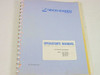 Nihon Kohden EEG-4314B Electroencephalograph Operator's Manual – spiral-bound front cover with model list label and Nihon Kohden logo
