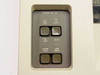 HP 2631B front control panel showing Power On indicator, Off Line, On Line, 8LPI, 6LPI, Form Feed, and Line Feed buttons