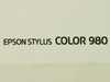 Epson P120A Stylus 980 Inkjet Color Printer