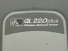 Zebra QL 220 Plus QL 220 Plus Wireless Network Printer