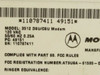 Motorola 49151 Codex 3512 DSU / CSU Modem - No Power Supply