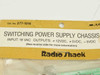 Archer/ Radio shack 277-1016 Switching Power Supply 18VAC to 12VDC