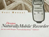 Dragon 053200000 Naturally Speaking Mobile Recorder