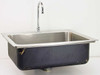 Stainless Steel 21" x 25" Sink