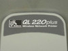 Zebra QL 220 Plus Wireless Network Thermal Label Printer - No AC Ada