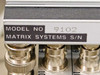Matrix Systems Corp 10294 Programmable 2x10 & Dual 3x10 Coaxial Switching Sy
