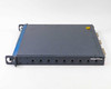 Snell & Wilcox TBS24 Kudos TBC Synchroniser — top/side view of 1U chassis showing vented top cover and rear BNC connectors