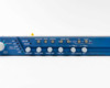 Snell & Wilcox TBS24 — full front panel view showing complete control layout including Black/Bars, Freeze, Overscan, Chroma Shift buttons, Vidiplex section, Enhance, Horz, and Vert controls