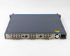 Snell & Wilcox TBS24 — rear panel overview showing full array of BNC connectors, S-Video ports, Serial D1 output, cooling fan, and IEC AC inlet