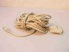 Full coiled RJ45 to DB25 serial console cable showing overall length with both connector ends visible