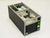 International Tapetronics IT Delta D51A tape deck — three-quarter front view showing open top with internal transport mechanism, circuit board, capstan, and colorful START/STOP/CUE buttons on front panel