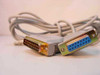 Generic Serial Cable DB25 Male to DB15 Female Serial Communication Cable.