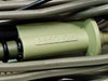 Tektronix P850 10X oscilloscope probe close-up showing embossed model marking on probe body