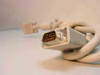 Side-angle close-up of HD15 VGA male connector showing pin configuration detail
