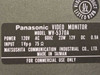 Panasonic WV-5370A Video Monitor As Is for Parts