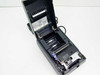 Epson TM-U200B Micros M119B – top cover open showing dot matrix print head mechanism, paper path, platen, and internal components