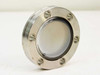 Varian O.D. 2.75", 1.5" Vacuum Conflat Flange Port Window