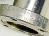 Close-up of PERKIN-ELMER MADE IN USA engraving on the 2.75" OD Conflat flange stub