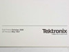 Tektronix 2225 Operator's Manual