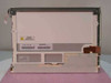 Sharp LQ12X43 LCD screen – rear panel showing label, flex ribbon connector, and mounting brackets